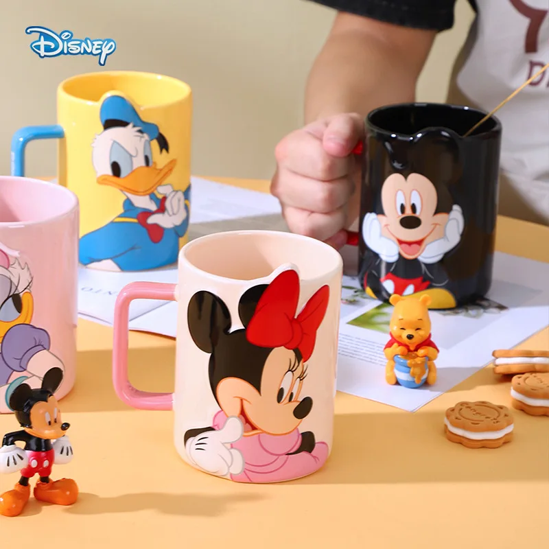 MAIMAI Hot Selling Mickey Mouse Minnie Mouse Goofy Pluto Dis ney  Designed Ceramic Mug