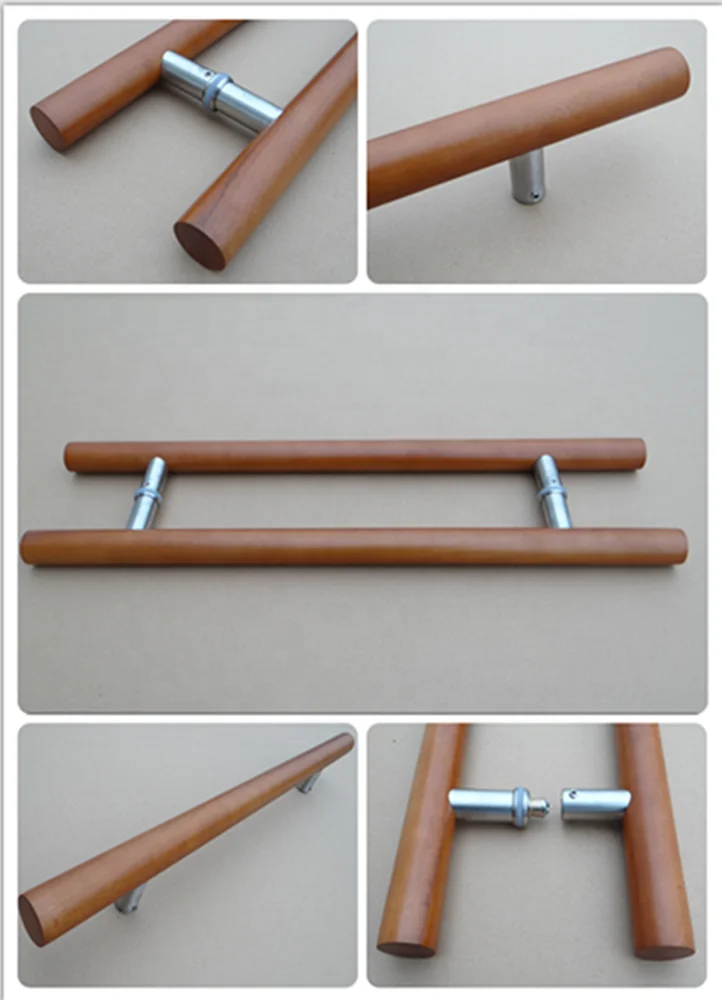 RB-3001W H shape wooden door handle manufacturer