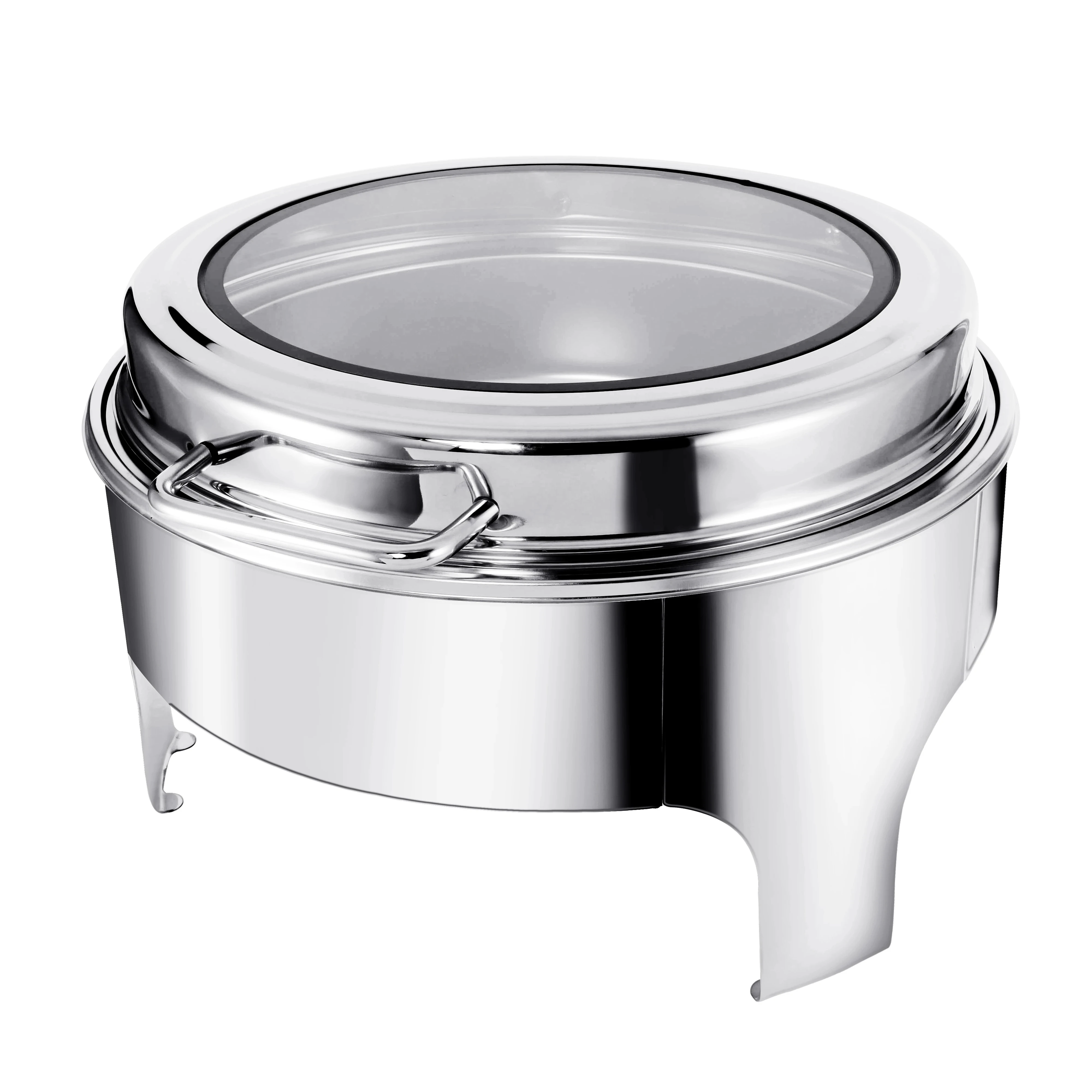 Commercial Catering Kitchenware Set Candle Electric Hot Pot Chafer Dishes Food Buffet Display Warmer