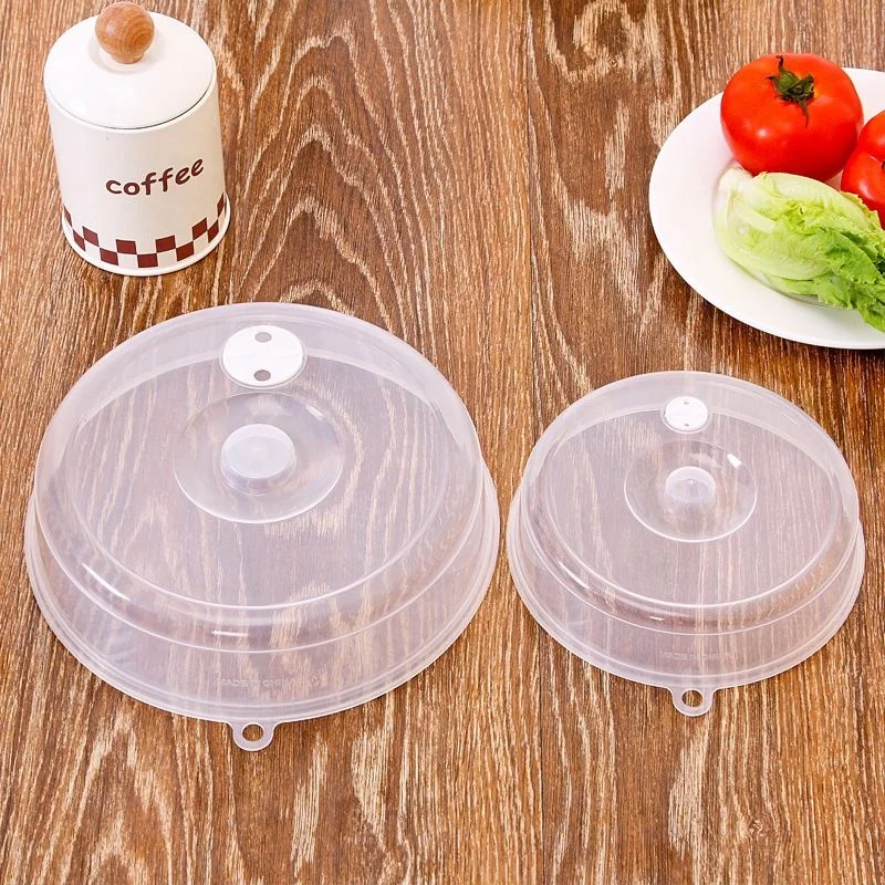 Microwave Oven Refrigerator Covers PP Transparent Food Fresh Keeping Heated Sealed Lid Oil Proof Anti-Sputtering Protector