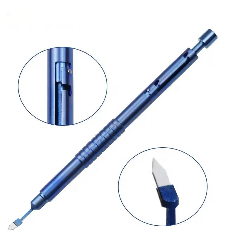 ophthalmic surgical instruments Scalpel  Incission Phaco  sapphire knife for Cataract surgery