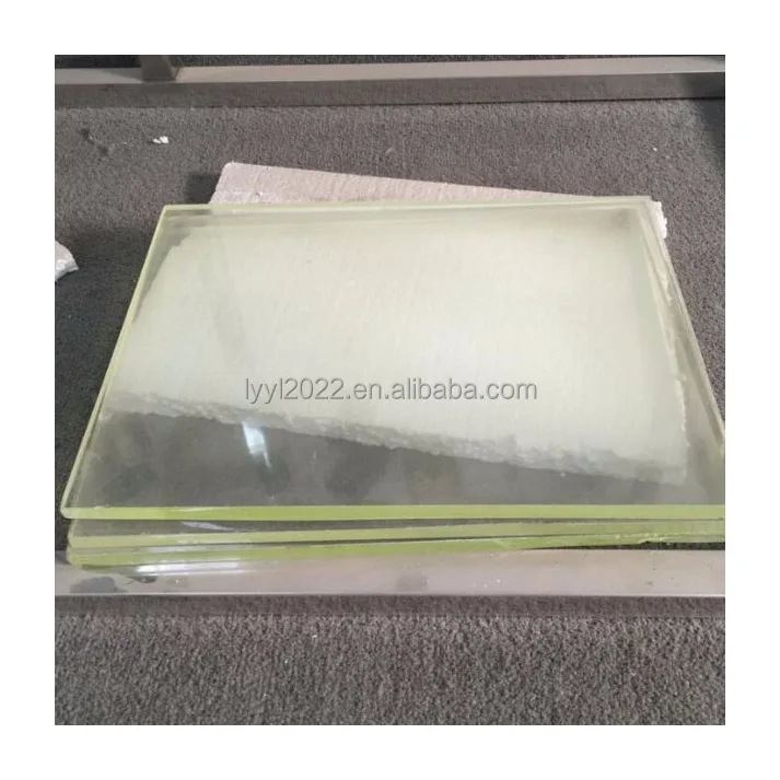 From X Ray Lead Protective Glass For Radiation Shielding 8mm 15mm  Lead Glass