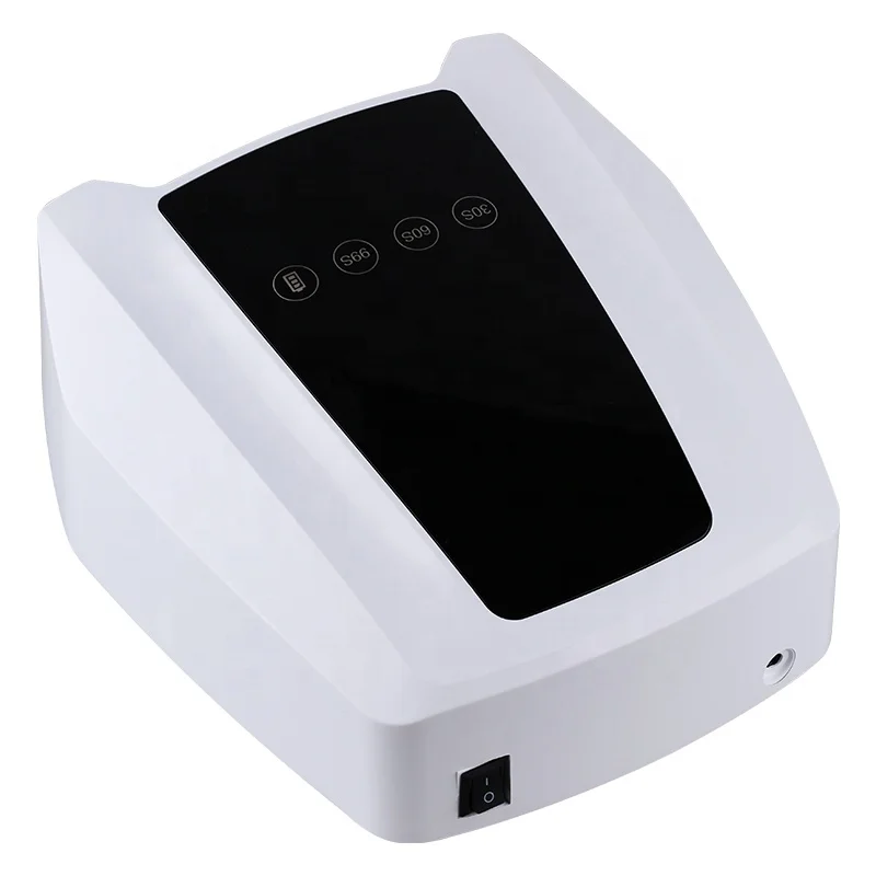 2024 новинка бестселлер профессиональная беспроводная УФ светодиодная гелевая лампа для ногтей 72 Вт с умным сенсорным дисплеем автоматическая сенсорная