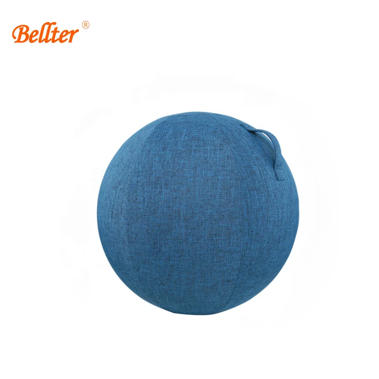 65cm Linen Yoga Ball Cover Office Sitting Ball Chair Cover