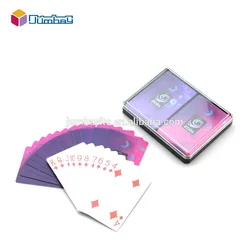 Professional personal customization Zain double deck plastic playing card