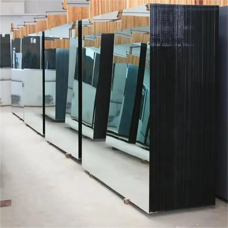 Big Size Glass Sheet Tempered Black Colored Painted Glass Panels