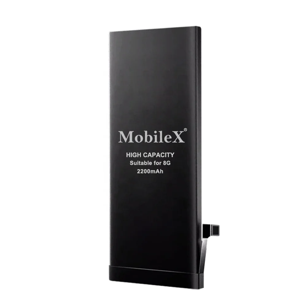 2200mah High Capacity Mobile Phone Battery For Iphone 8 Smartphone Replacement Batteries