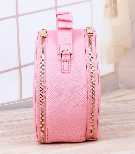 Hot Selling Customized Ita Bag Fashion Shoulder Bag With Clear Window Custom Pin Bag