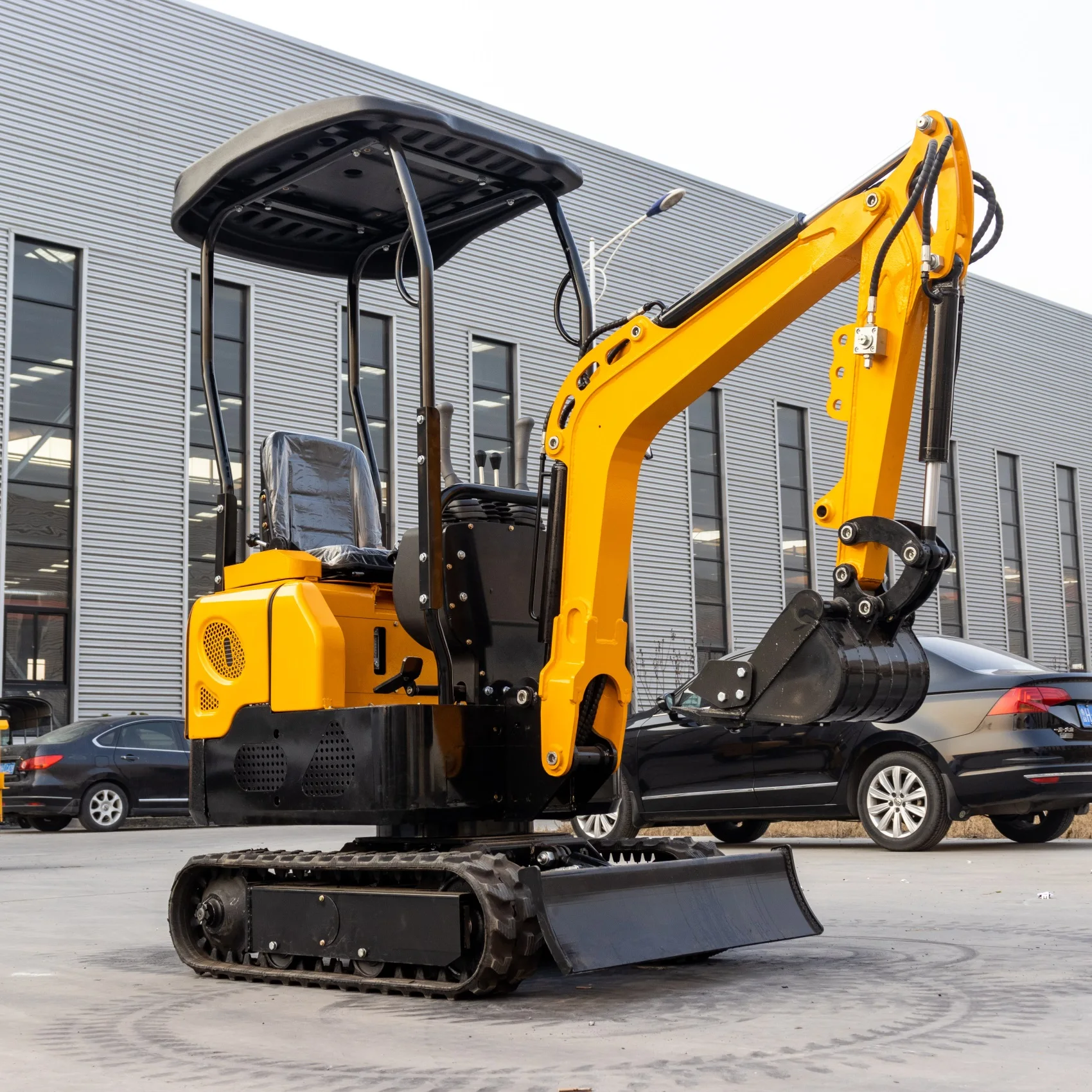 New Mini Excavator HT10 Low Investment and High Return for Home Garden