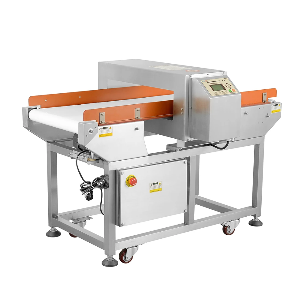 Rhing Cheap High Sensitivity Food Standard Conveyor Belt Food Factory For Leisure Food Metal Detector Factory (1600543588704)