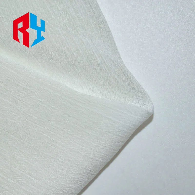 New Arrival 75D Premium Plain Chiffon Crepe Polyester Abaya Fabric 70gsm Woven Plain Chiffon Zoom Fabric for Muslim Cloth