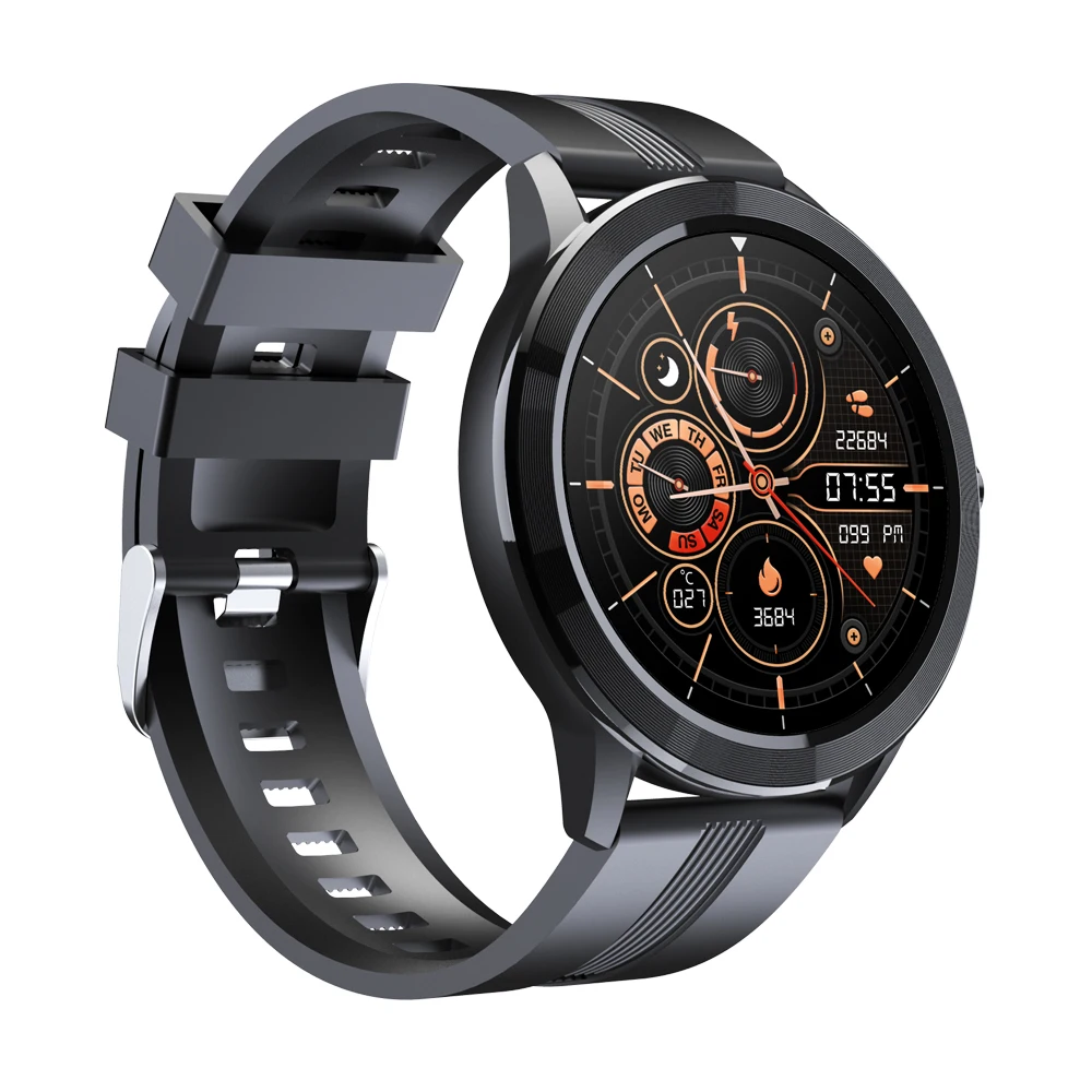 
factory DM03 round screen ppg heart rate fitness tracker red light blood spo2 waterproof smartwatch wholesale smart watch 