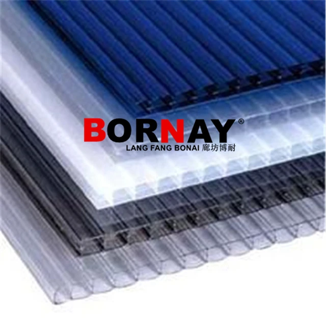 Roofing Sheet Polycarbonate Hollow Sheet Longer Use PC Sheet