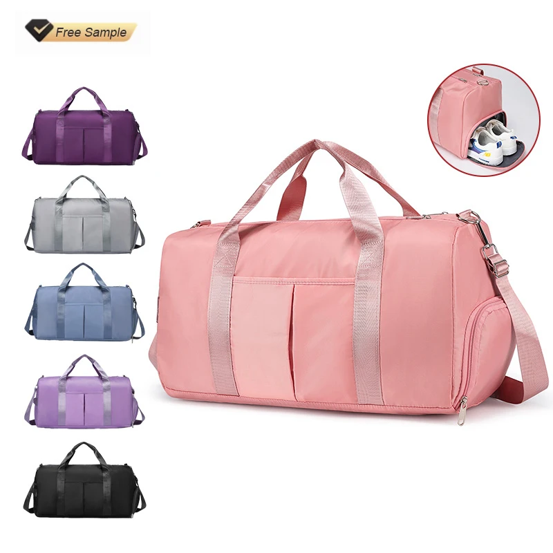 2024 Wholesale Custom sport Training bag luggage travel yoga big Capacity waterproof gym tote bags for men women