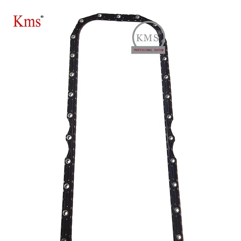 Engine gasket fitting 4026684 3679943 ISX15 QSX15 Metal wrap oil sump seal gasket