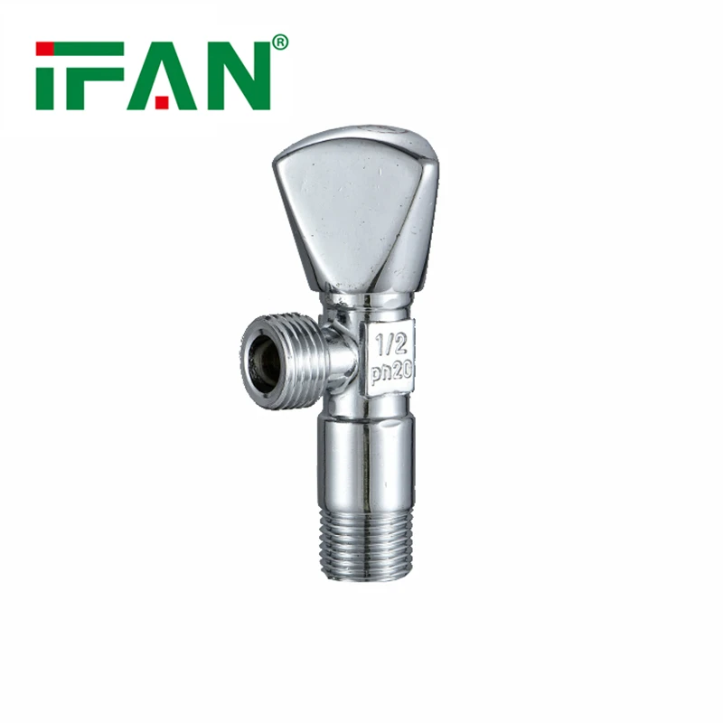 IFAN Factory Supply Full Turn Angle Valve 1/2 Water Ball Valve Two Way Angle Valve