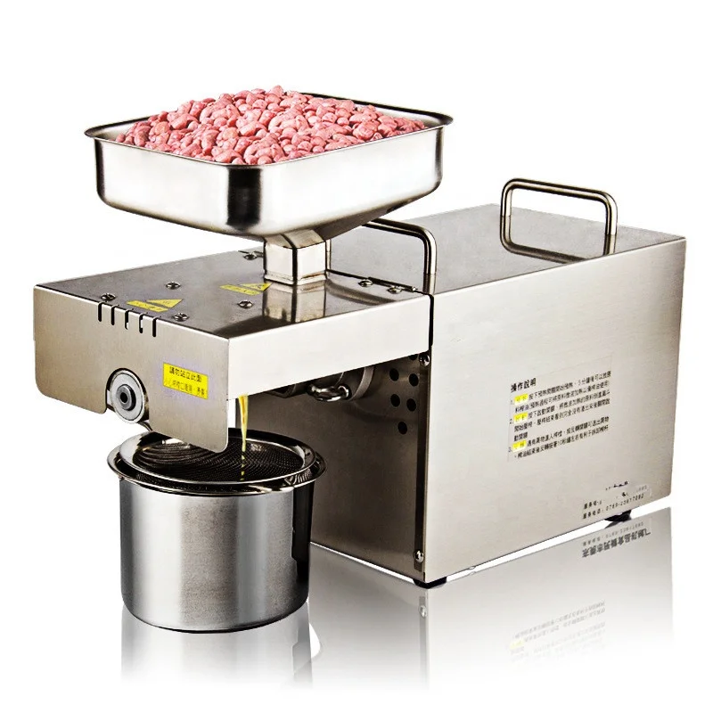 Easy Operation Automatic High efficiency Professional Home use small mini type seed oil extraction machine