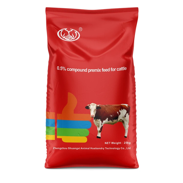 0.5% compound premix feed for cattle Improve animal meat quality premix for cattle feed