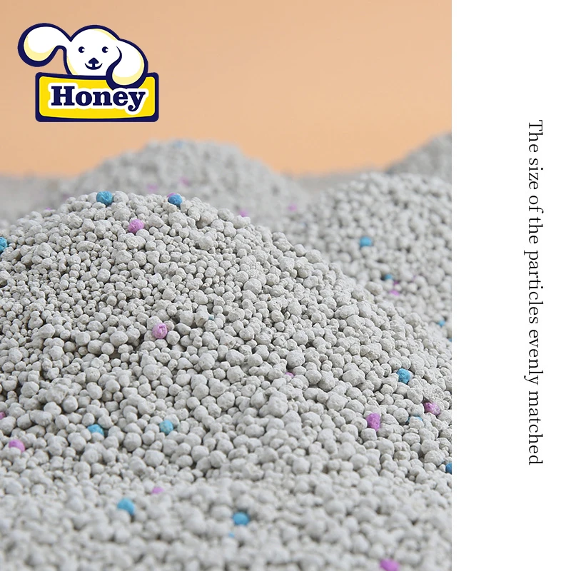 China High Quality Strong Adsorption   OEM Factory Hot Sale Bulk   bentonite clay cat litter sand  wholesale 5kg 8kg  10kg 20kg