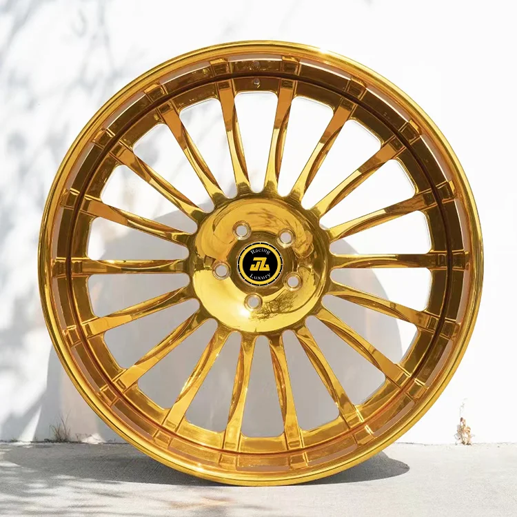 JZ12 Кованое на заказ 17 18 19 20 21 22-дюймовое колесо 5x112 5x120 5x114 3 хромированный сплав Felgen rines para autos rim для Rolls Royce