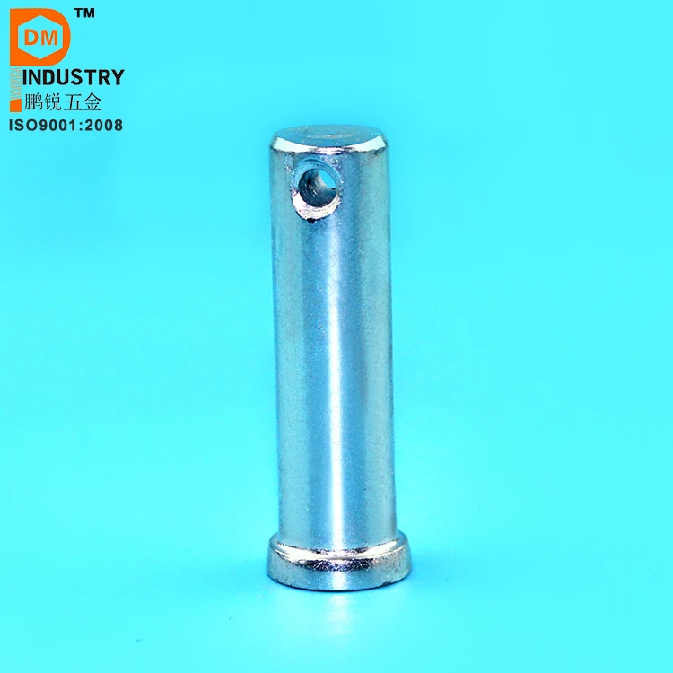 DIN1444 B Stainless Steel Flat Head Grooved Clevis Pin with hole
