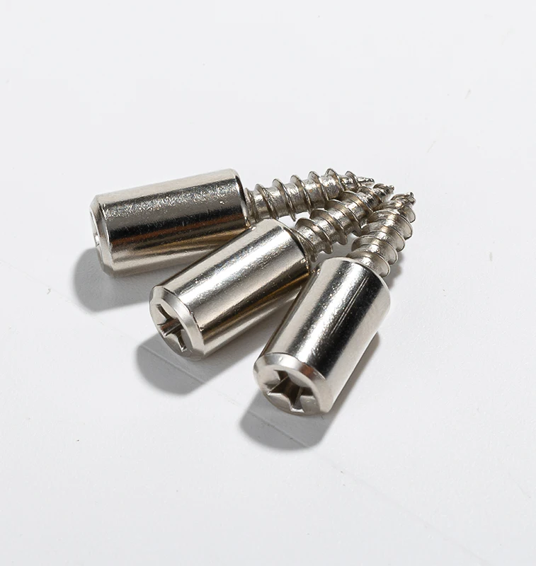 Flat Head Self Tapping Screws Shelf Holder for Cabinet Screw Shelf Holder Within Plastic Cover Shelf Support