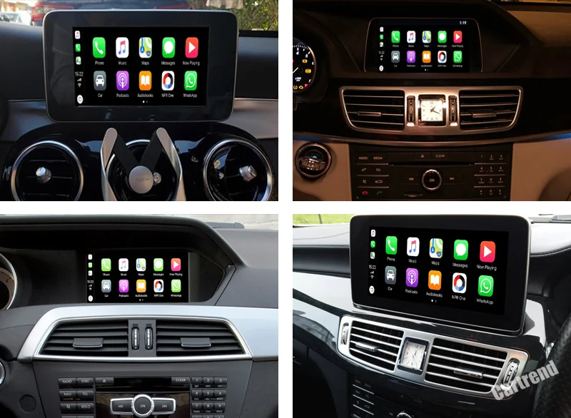 Беспроводной интерфейс Carplay Androidauto Box декодер для Mercedes всех серий поддержка зеркальной связи Youtube Netflix Spotify