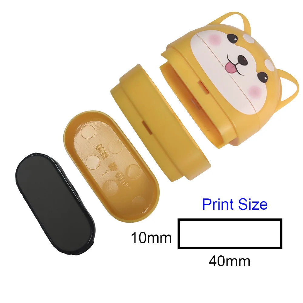 Cute Name Clothes Signature Kids Stamp Ring Kids Toy  Name Stamp Kids Stamp