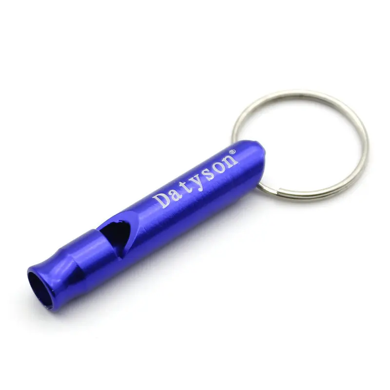 Wholesale Customized Whistle Aluminum Alloy Whistle Self Defence Outdoor Multifunctional Aid Whistle