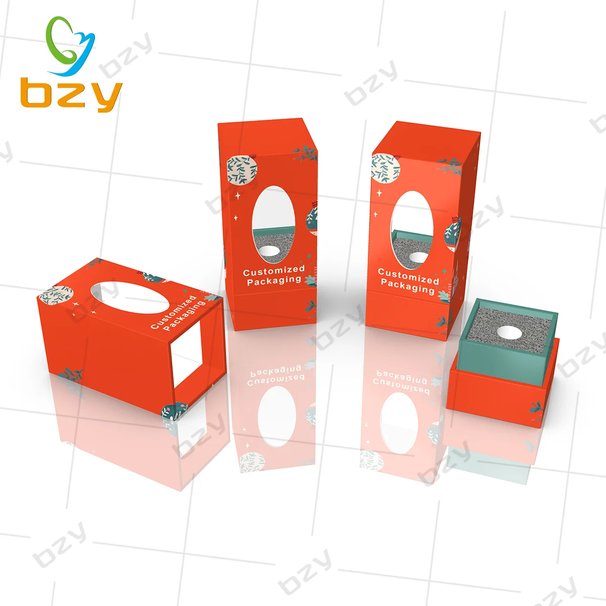 Recycled Packaging Gift Jewelry Custom Packaging Paper Box Shipping Drawer Box Packaging