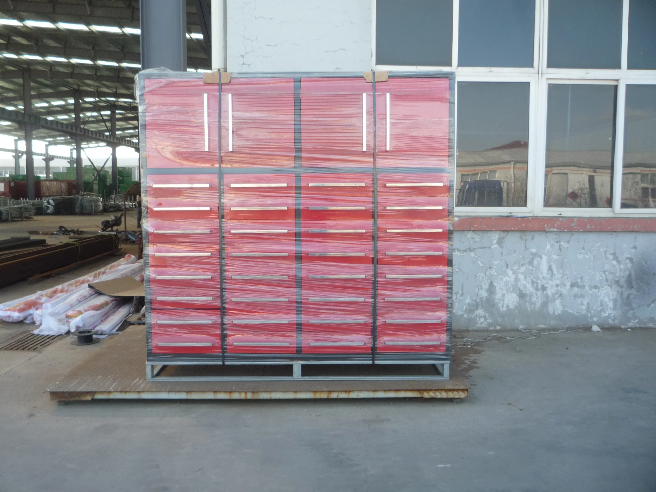 Customized large load drawer tool cabinet waterproof tool box Heavy duty drawer workbench