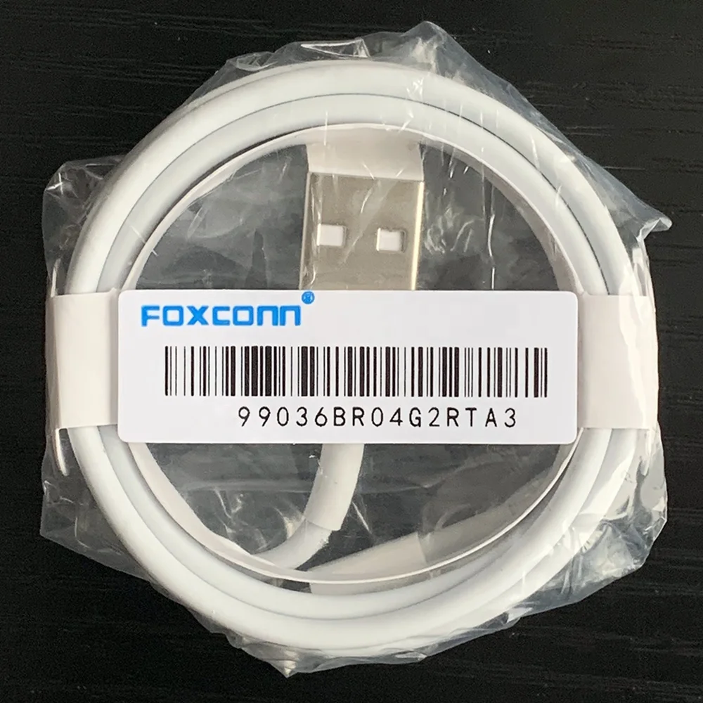 
For iPhone X XS Max Original 8 Pin 8IC Charging Charger USB Cable for iPhone 6 7 8 with box 