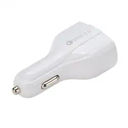 Multi Portable USB Type C Car Phone Charger USB Adapter Pd 20W Qc 3.0  3.5A  3 In 1 Fast Charging  Car Charger