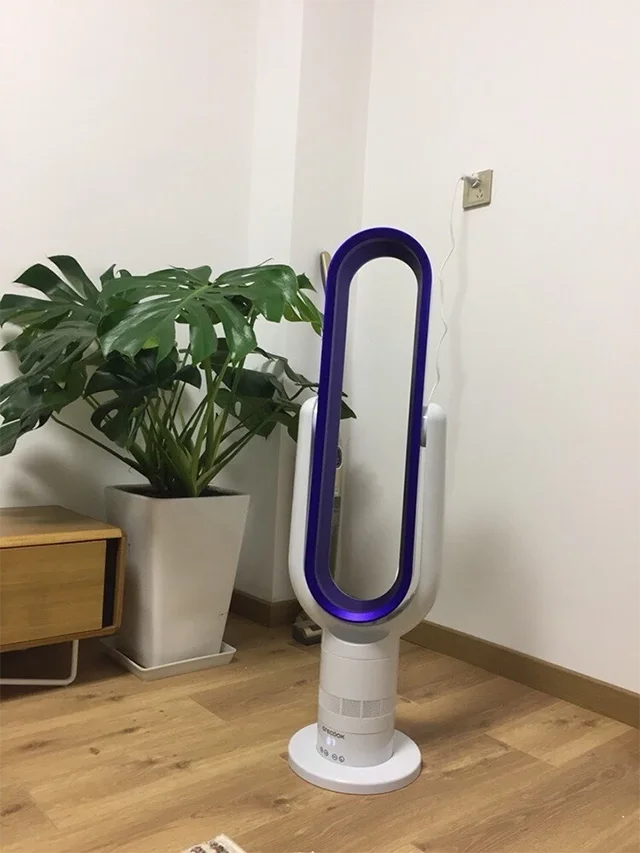 Portable Electric Remote Control Floor Air Condition Cooling Fan Intelligent Table Bladeless fan