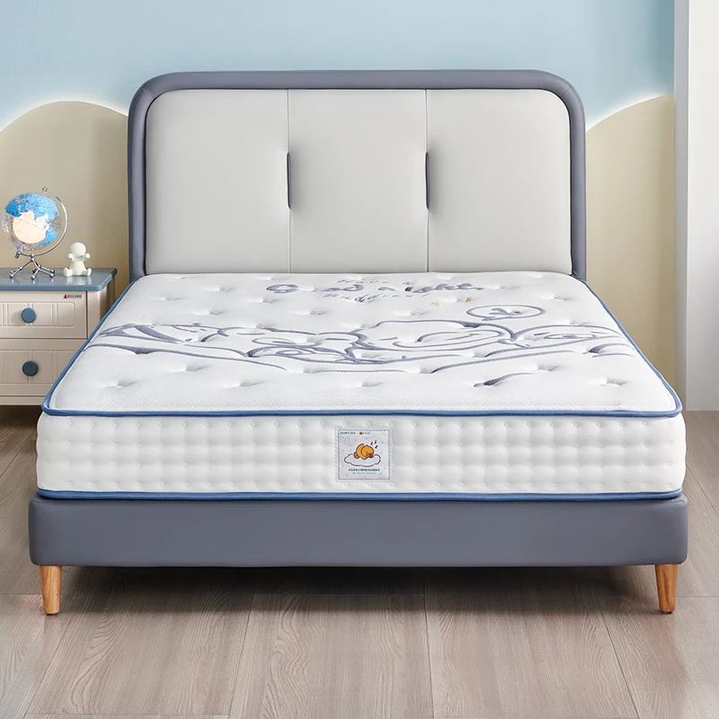 117001 Quanu new arrival comfortable soft sleeping spring children latex bed mattresses