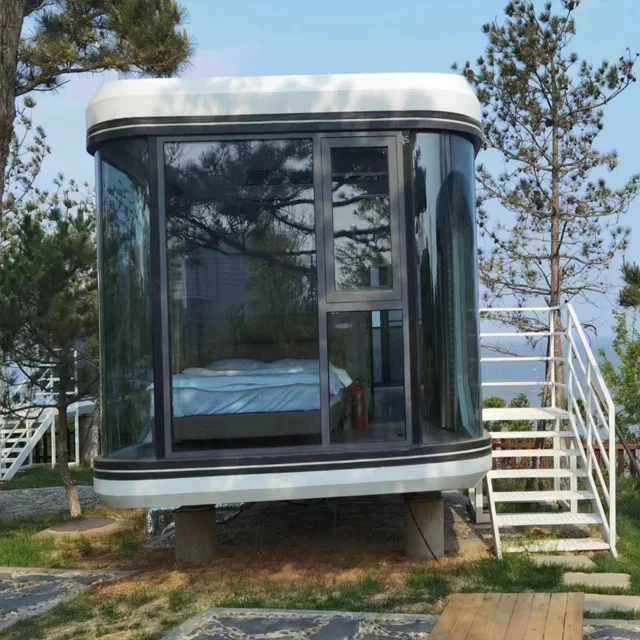 Mutong portable temporary house luxury design fabricated portable housing unit for sale