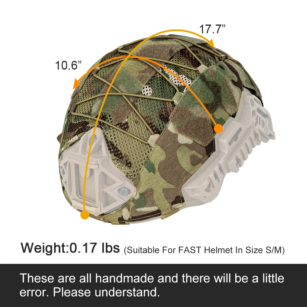 TOPTACPRO Original Camo Camouflage Tactical Hunting Gear Wendy Helmet Cloth Headwear Helmet Cover For Team Wendy Helmet