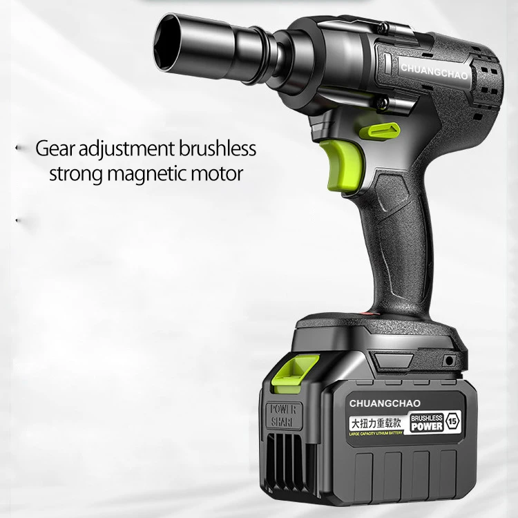 Complete Specifications New Adjustable Torque Cordless Lithium Electric Impact Wrench