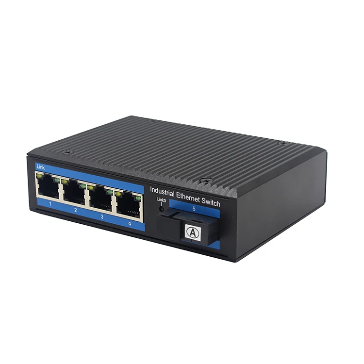 Innovative product sales 4-Port 10/100Base-TX to 100Base-FX Industrial Ethernet Switch