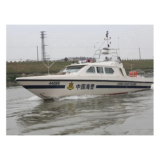 
15M Coastal Guard Fiberglass Boat For Sale High Speed Patrol Boat For Police 