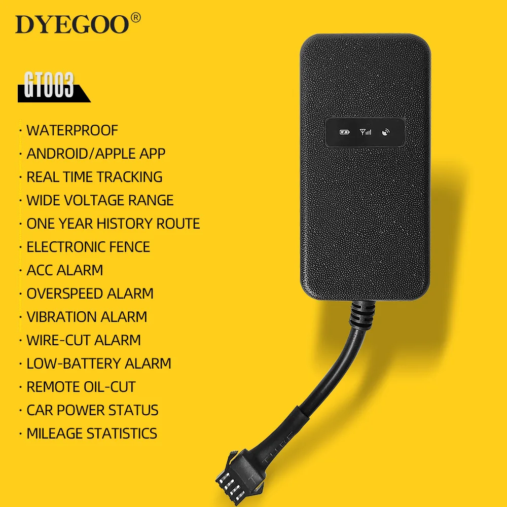 Водонепроницаемый gps-трекер DYEGOO GT003 2 г