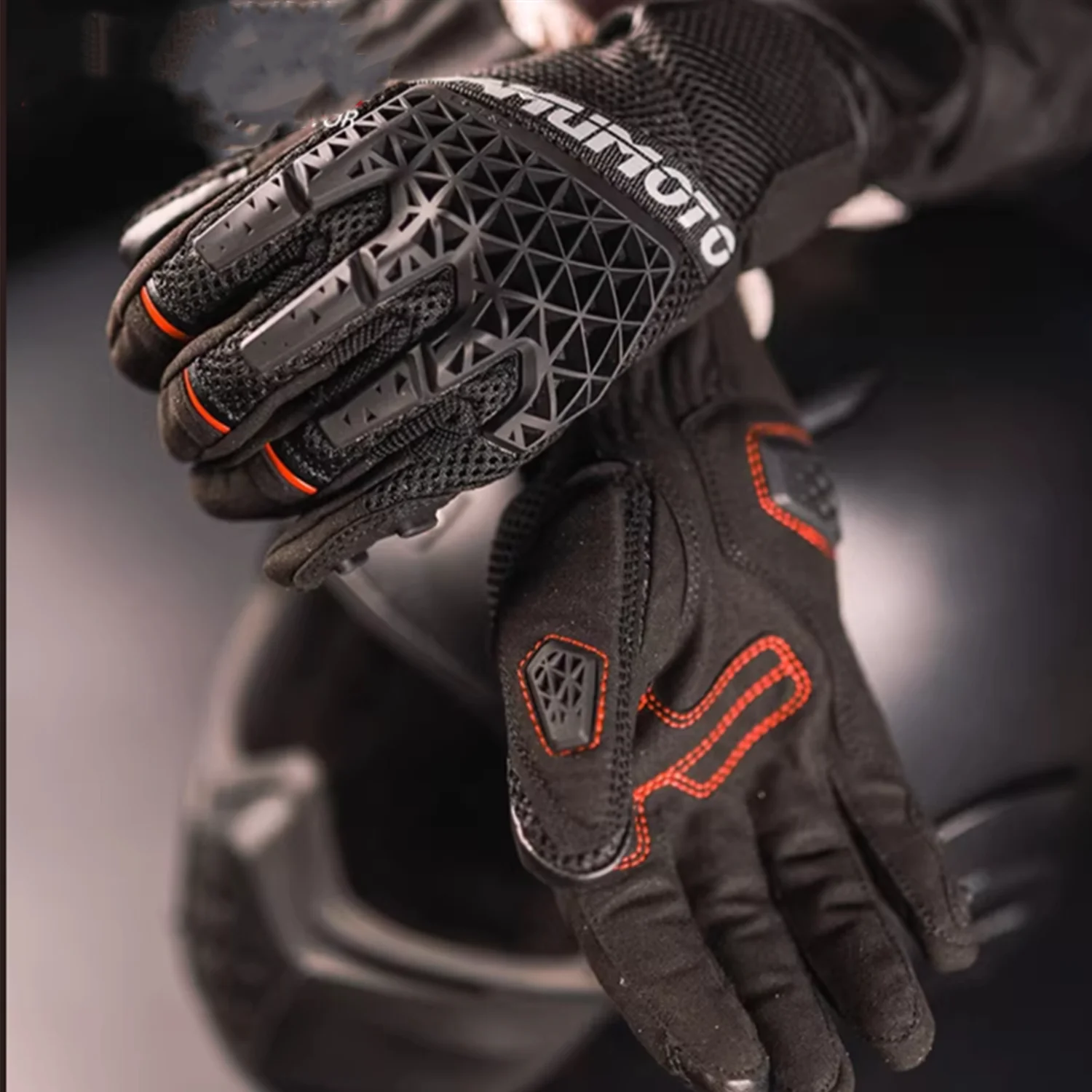 Лидер продаж, велосипедные аксессуары, велосипедные перчатки с полным пальцем и сенсорным экраном для мотоцикла