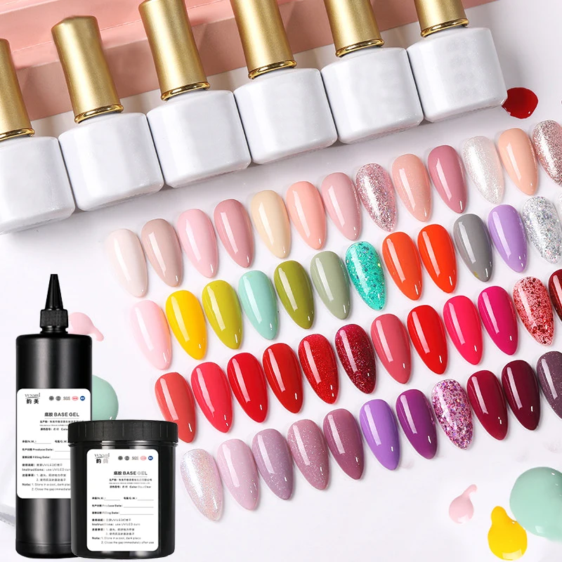 Free Sample Private Label10 Ml Color Soak Off Uv Gel Nail Polish Gel Supplier