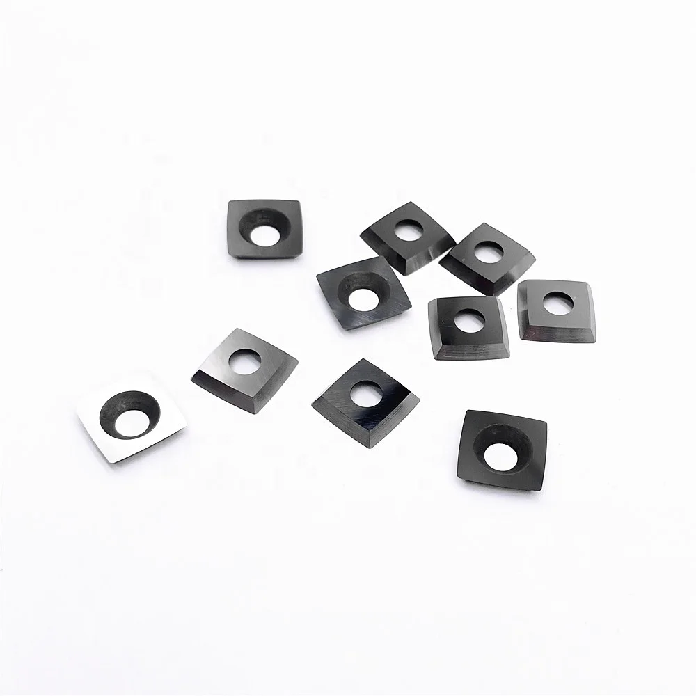 15 мм квадратные Сменные вставки из карбида вольфрама для резки ножи для деревообработки спиральная строгальная головка CNC или DIY токарный станок по дереву