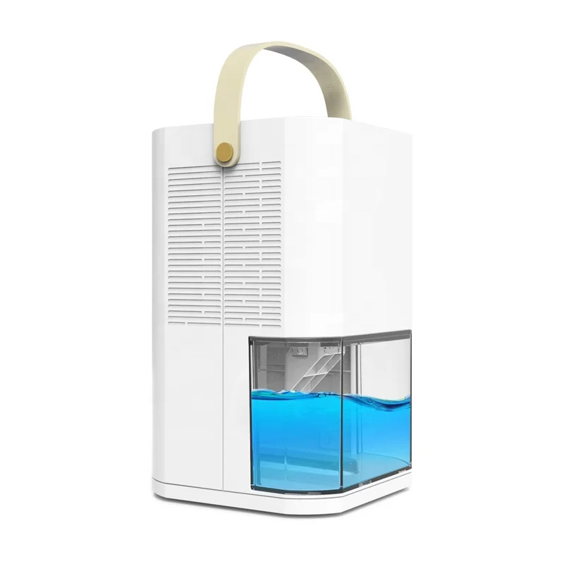 New type water tank Portable With handle air Dehumidifier and 7 color LED lights Home dehumidifier