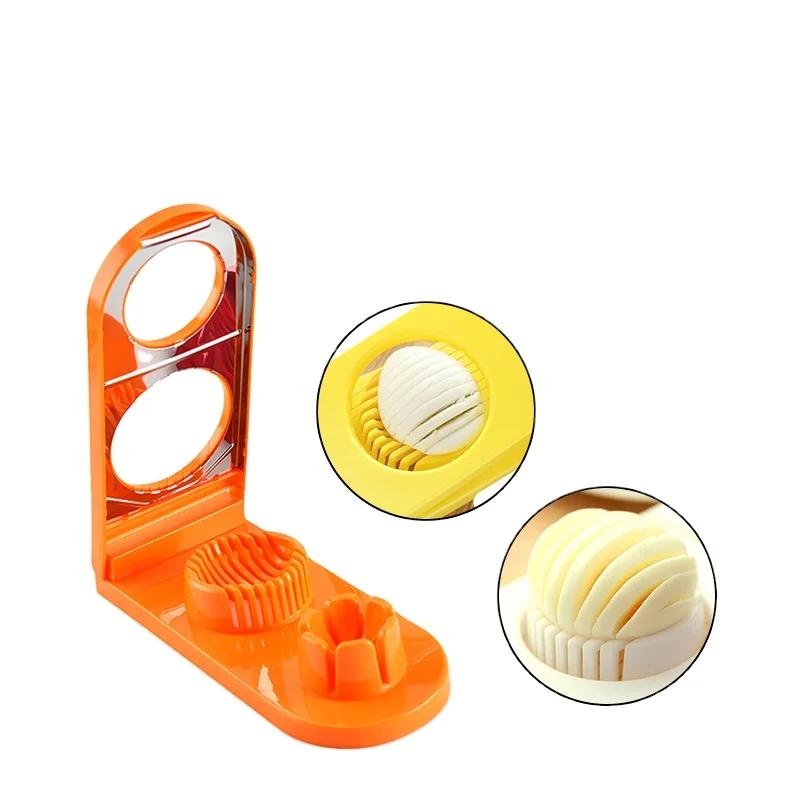 Kamus Boiled Egg Mold Egg Slicer Egg Cutter
