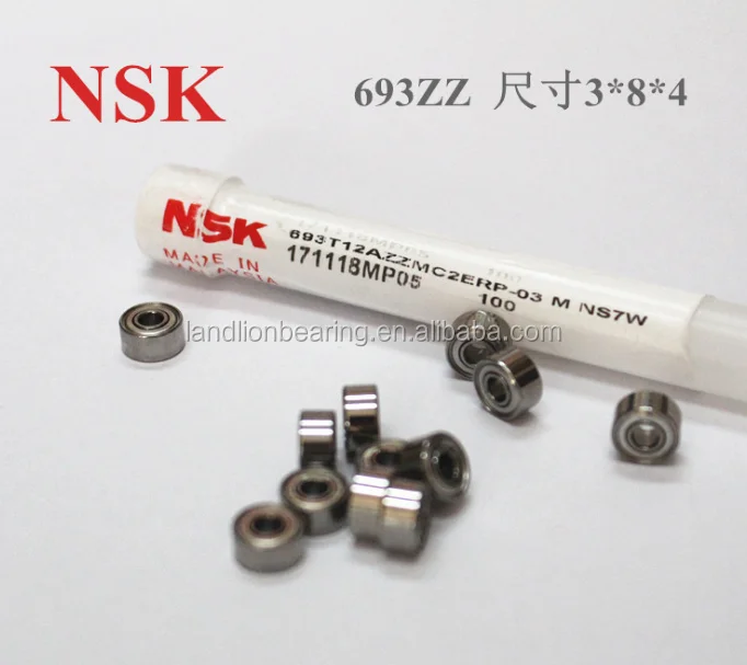 MR126ZZ Original Motor Machine Bearings MR126 Miniature Bearing 6x12x4mm