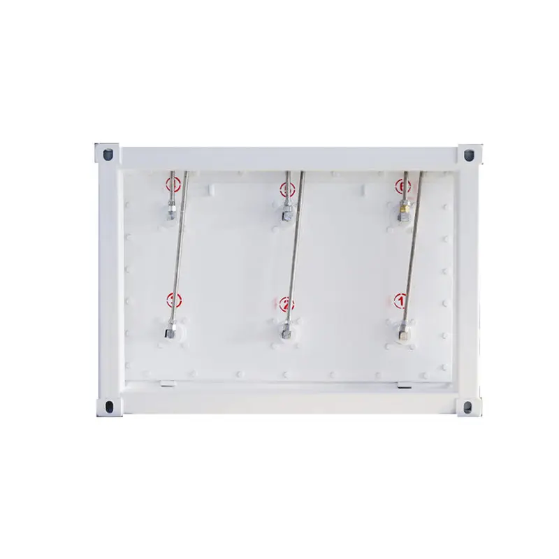 Китайский завод, продавец, мобильный Cng-труба, скользящий контейнер, прицеп для транспортировки природного газа