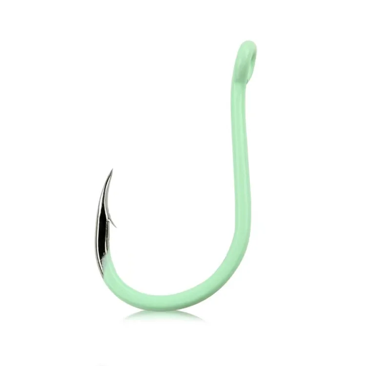 Fishing Accessories Green Glow Hooks Luminous Octopus Hook for Sabiki Rigs Sea Fishing