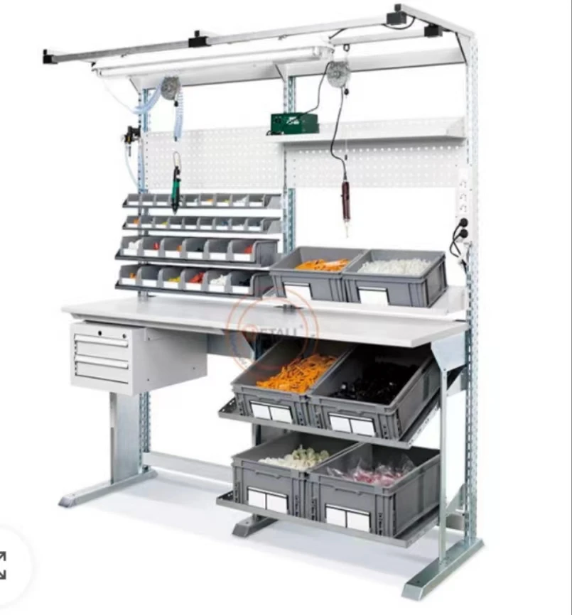 Detall, топовое производство, технический верстак, инструмент, верстак рабочей станции для мастерской